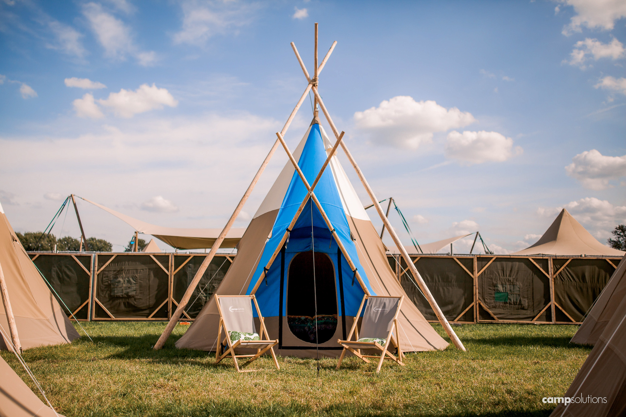 Trylodge 2P + festivaltickets